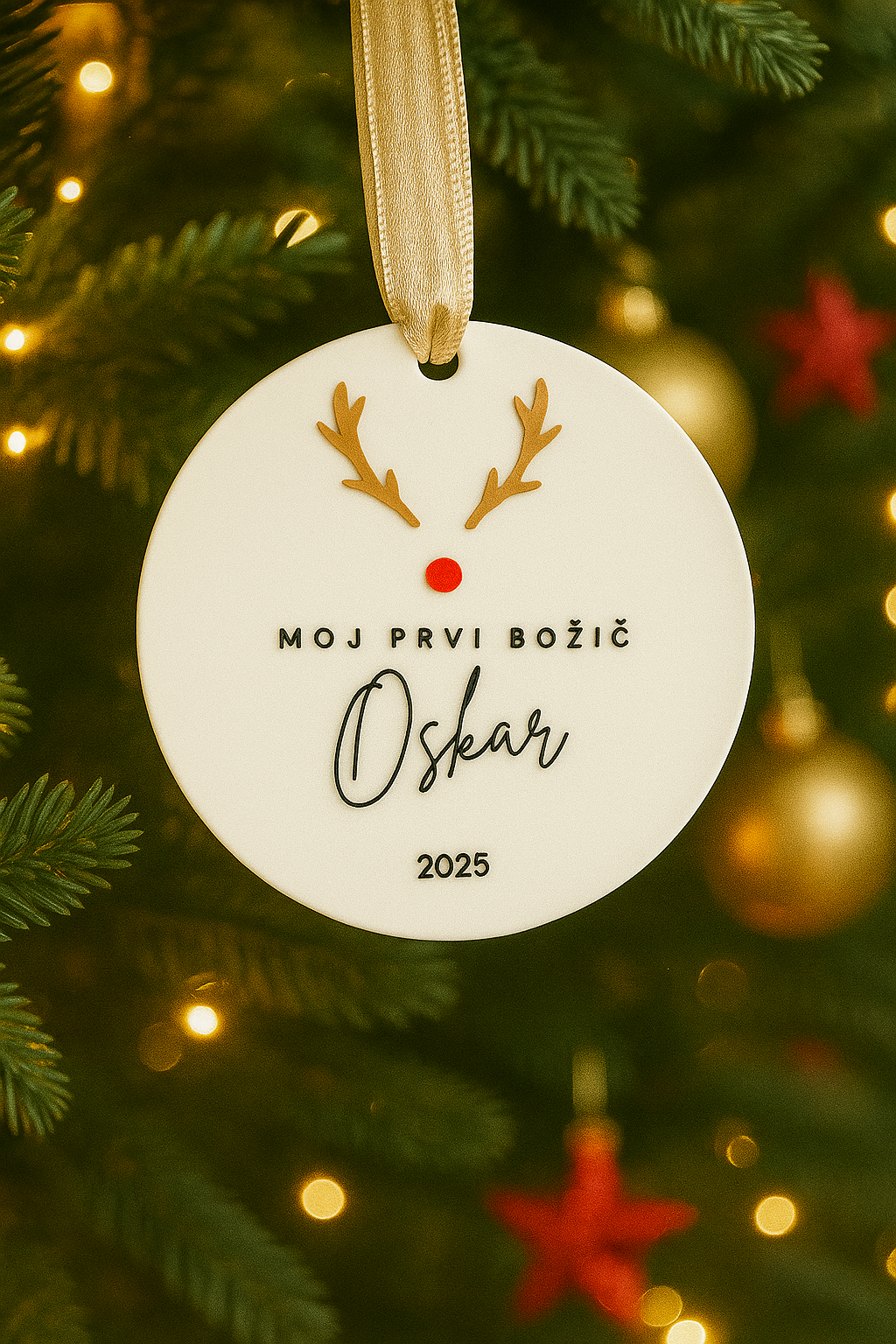 Okrasek "Moj prvi božič"