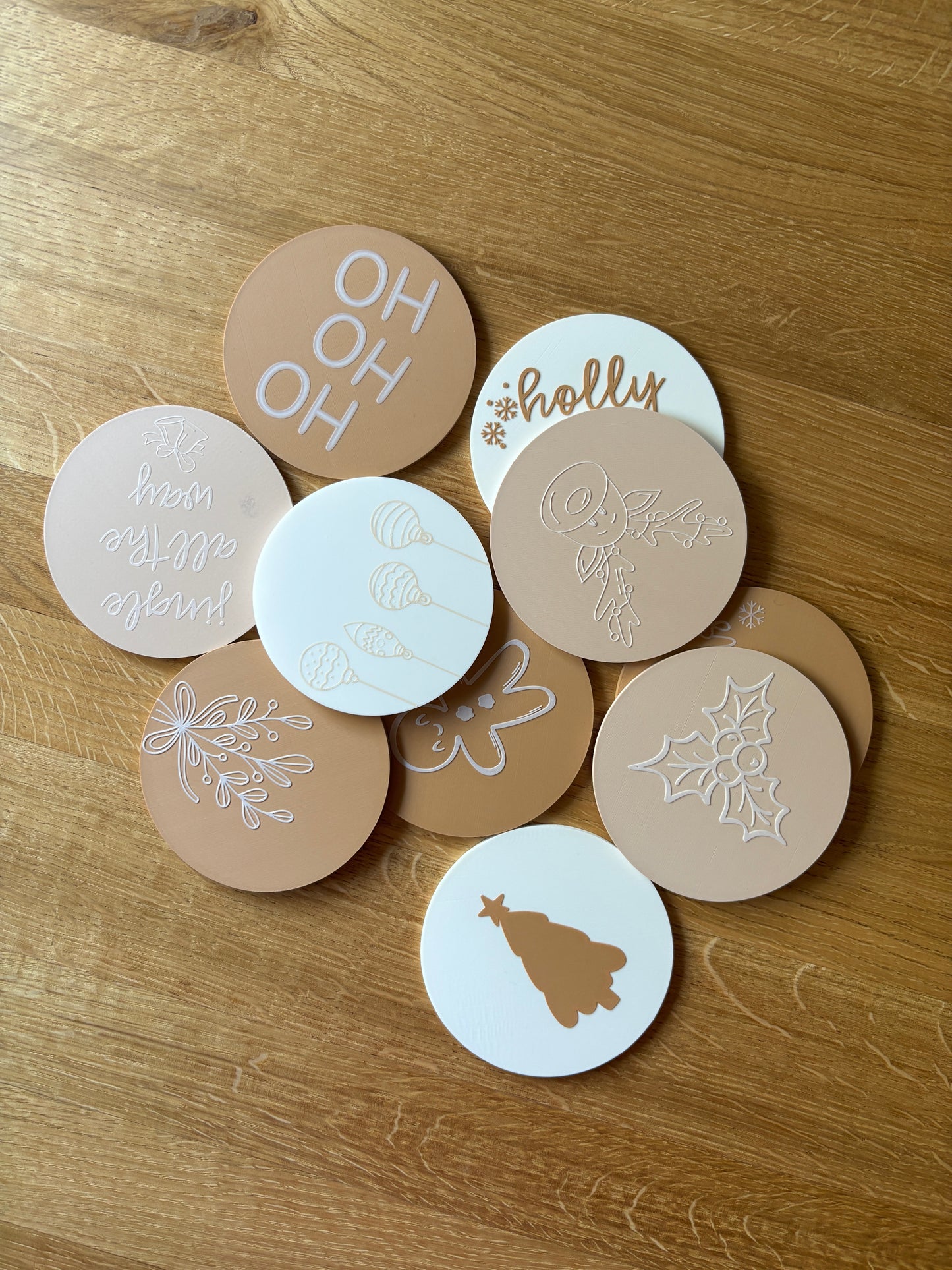 Božični podstavki za skodelice