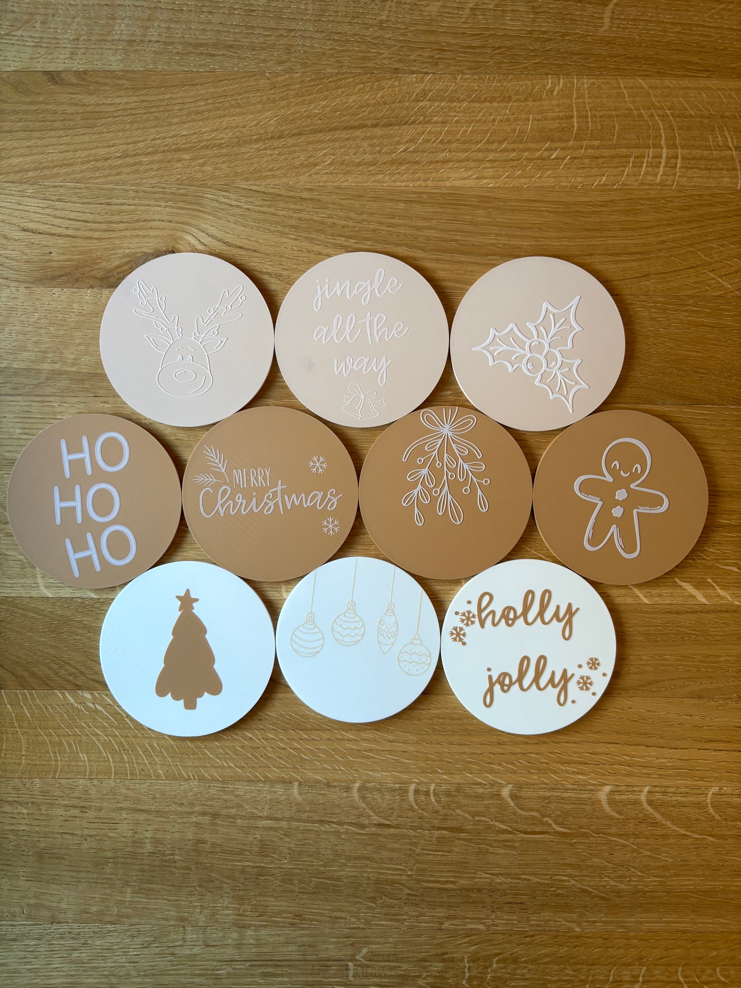 Božični podstavki za skodelice