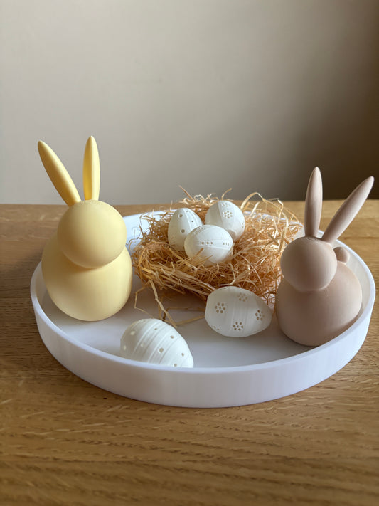 Zajček v treh velikostih